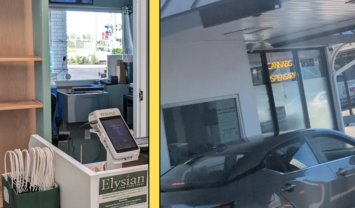 Video: Pulling Up To The First Adult-Use Drive-Thru In Mass