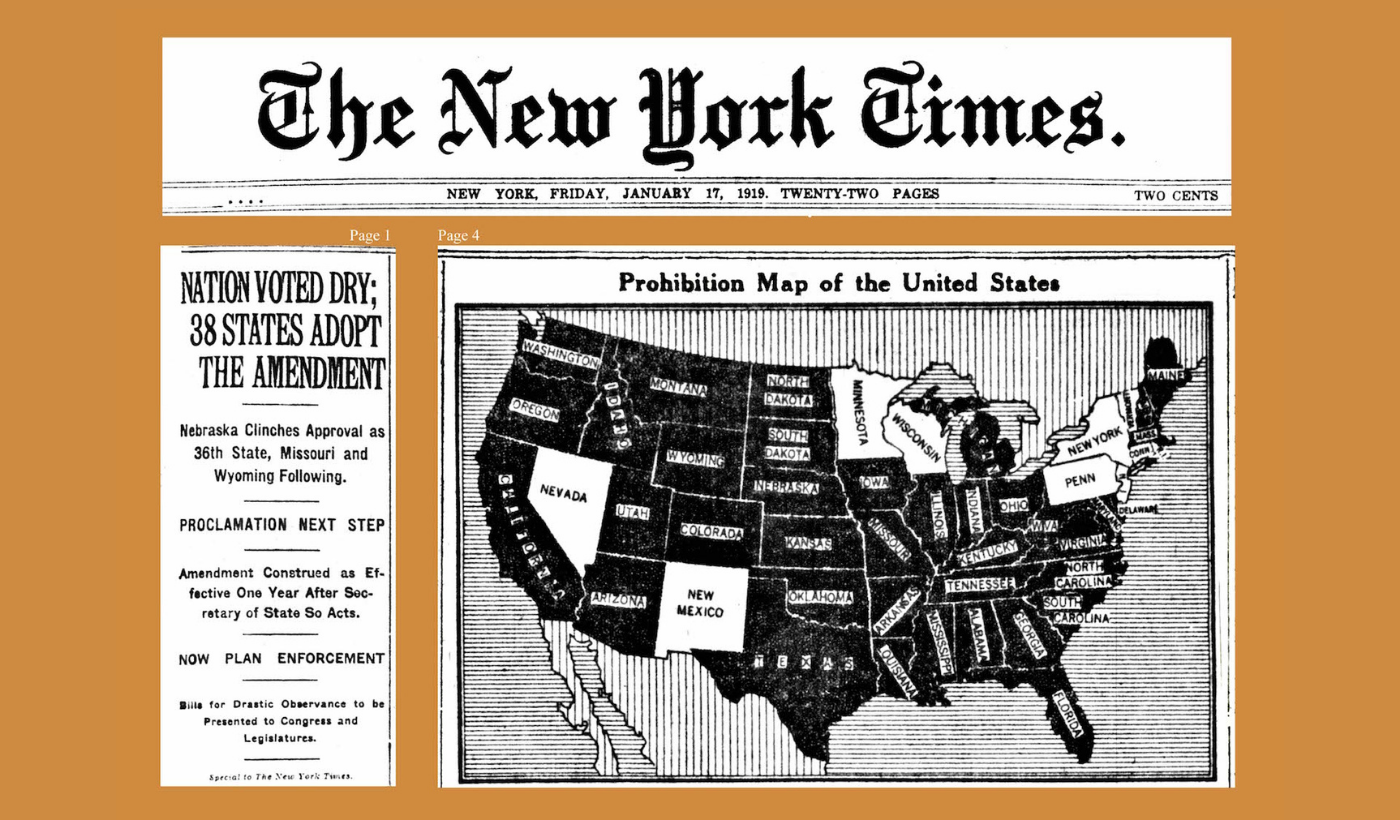 Throwback: Massachusetts Is A State That Rejects Prohibition, For The Most Part