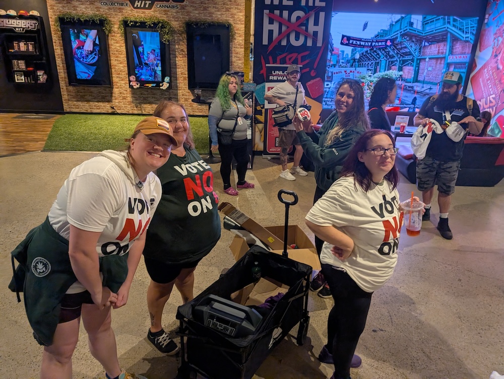 Pot Shots: ‘No On 8 Take It To The Streets’ Boston Rally