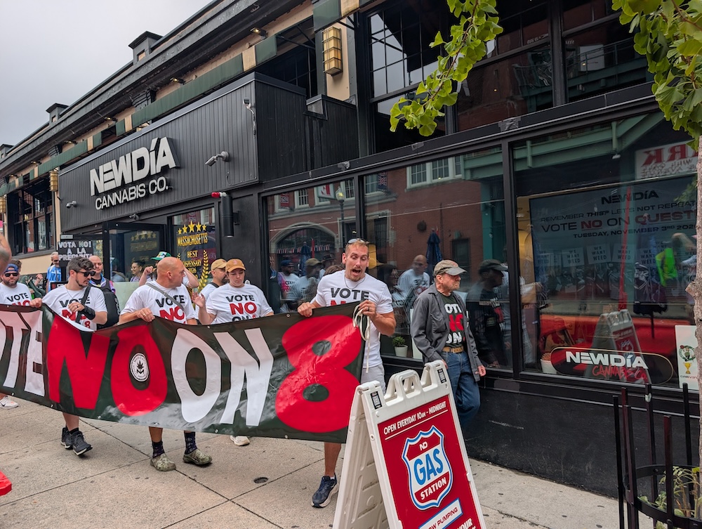 Pot Shots: ‘No On 8 Take It To The Streets’ Boston Rally
