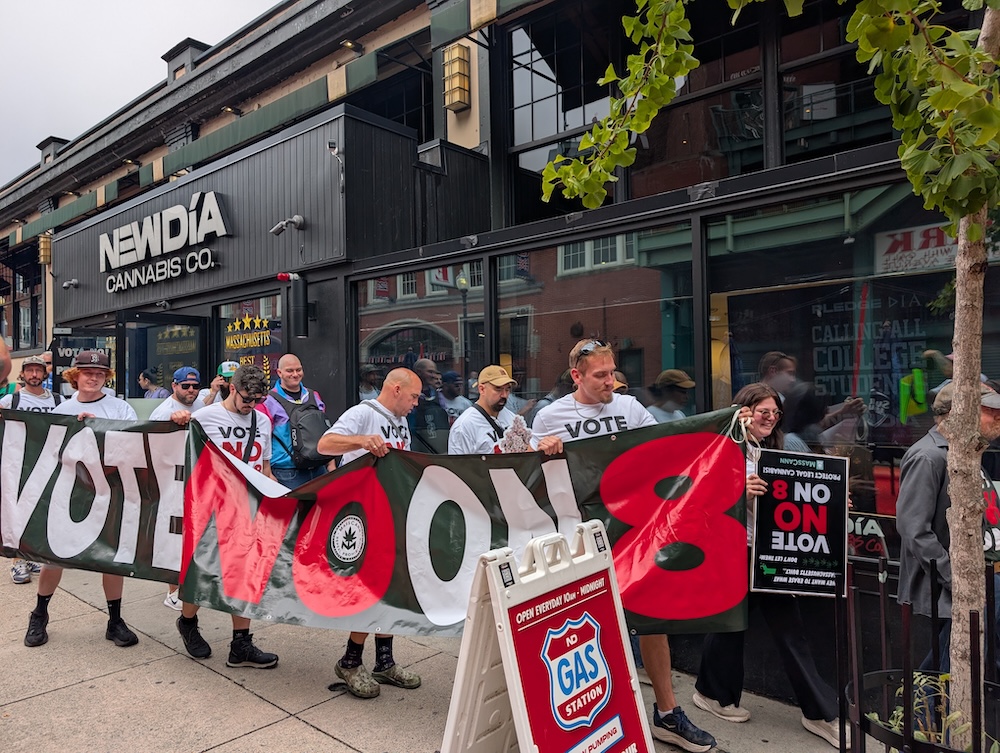 Pot Shots: ‘No On 8 Take It To The Streets’ Boston Rally