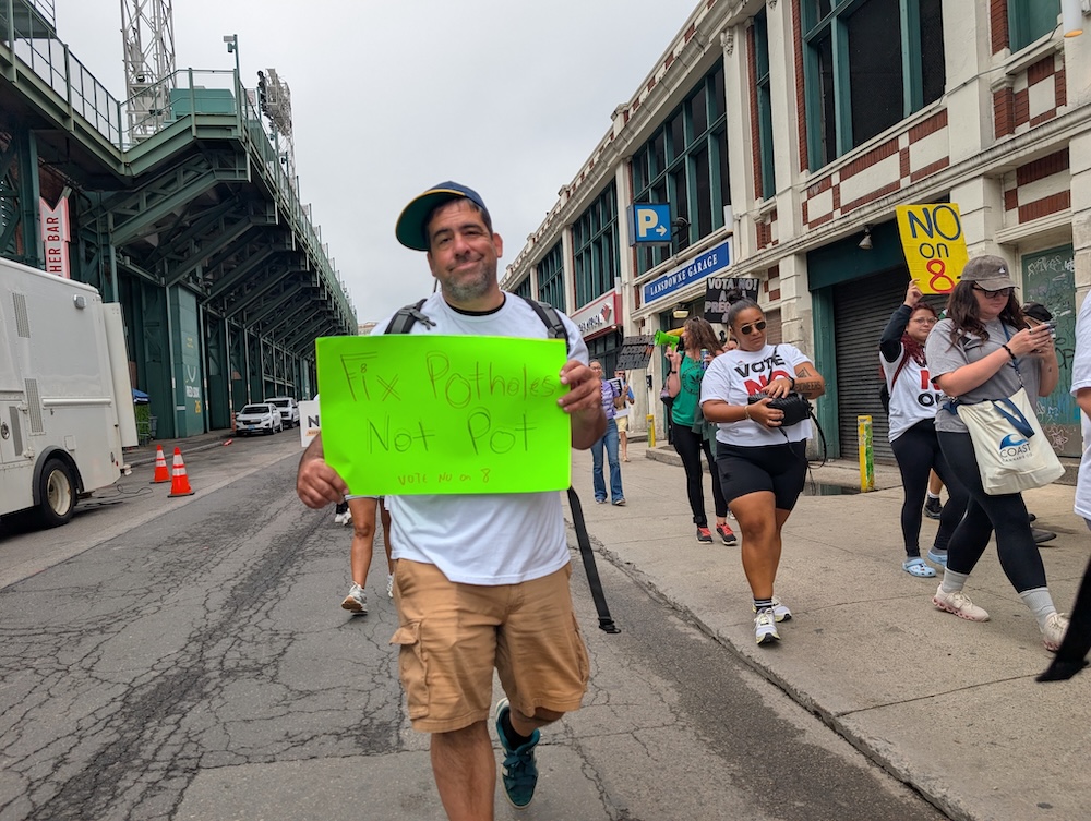 Pot Shots: ‘No On 8 Take It To The Streets’ Boston Rally