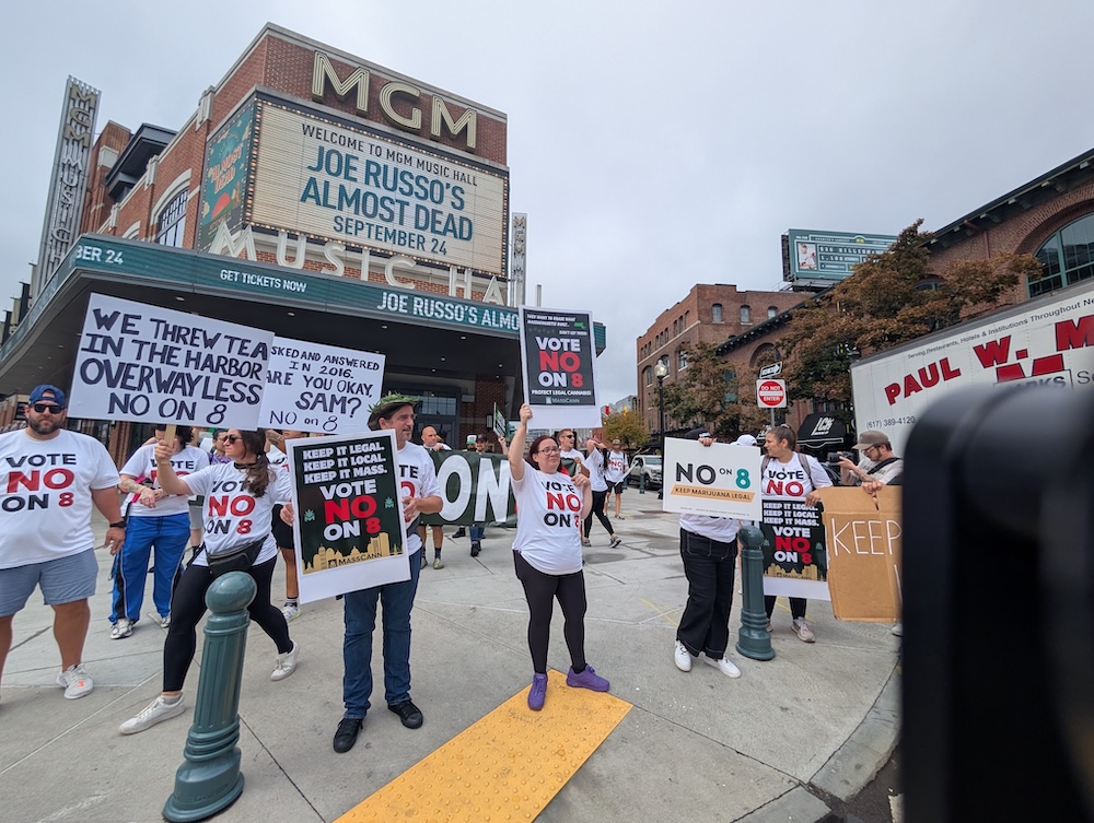 Pot Shots: ‘No On 8 Take It To The Streets’ Boston Rally