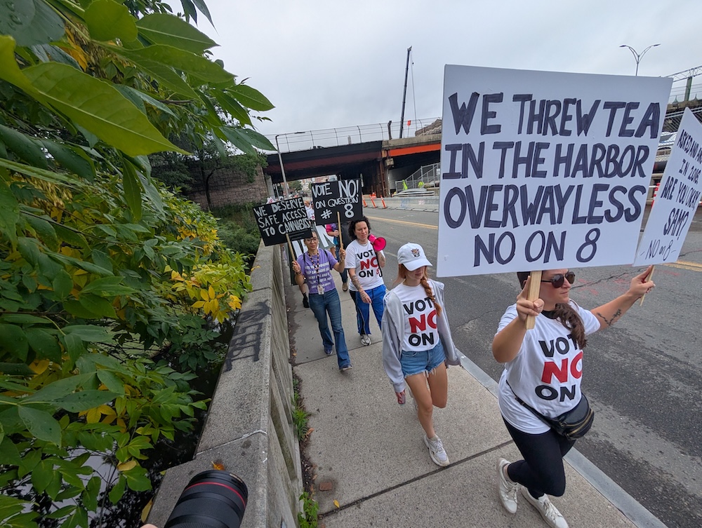 Pot Shots: ‘No On 8 Take It To The Streets’ Boston Rally