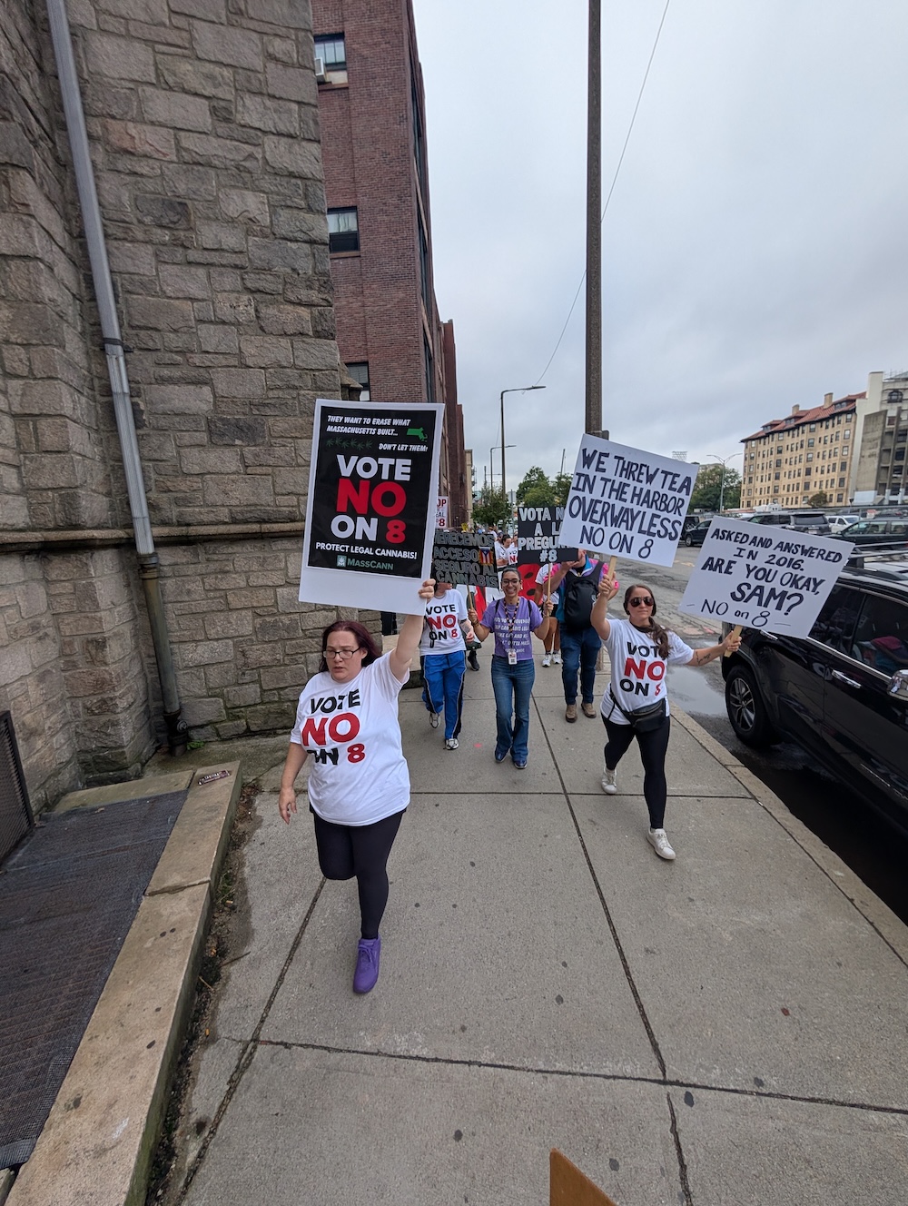 Pot Shots: ‘No On 8 Take It To The Streets’ Boston Rally