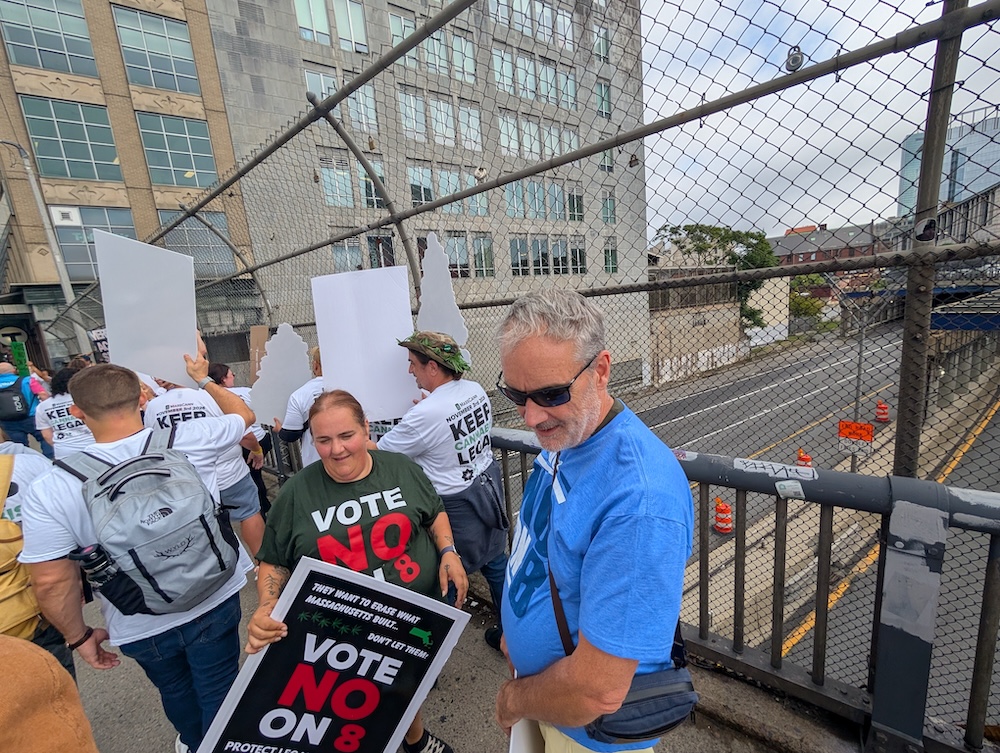 Pot Shots: ‘No On 8 Take It To The Streets’ Boston Rally