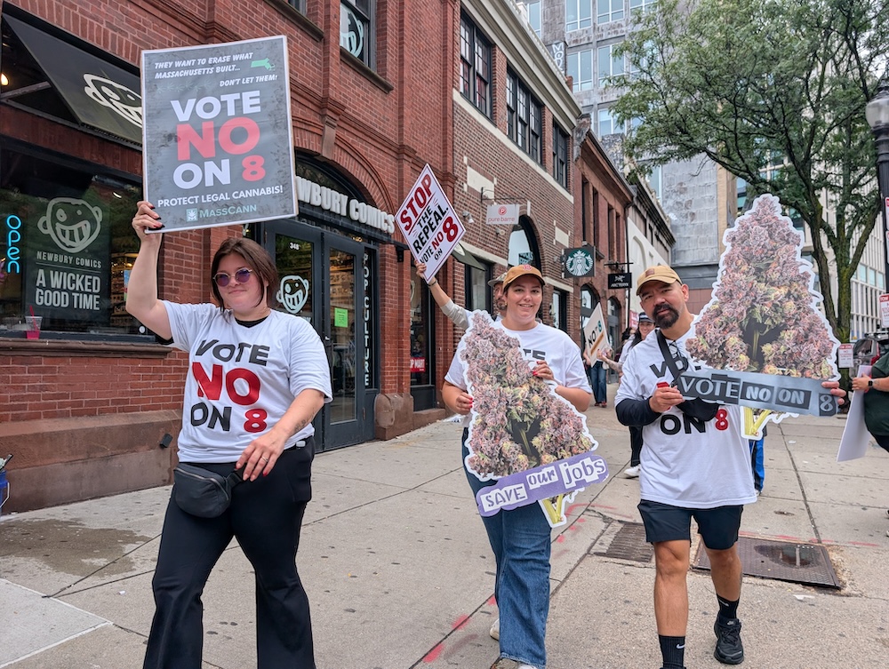 Pot Shots: ‘No On 8 Take It To The Streets’ Boston Rally