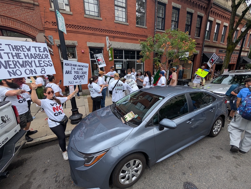 Pot Shots: ‘No On 8 Take It To The Streets’ Boston Rally