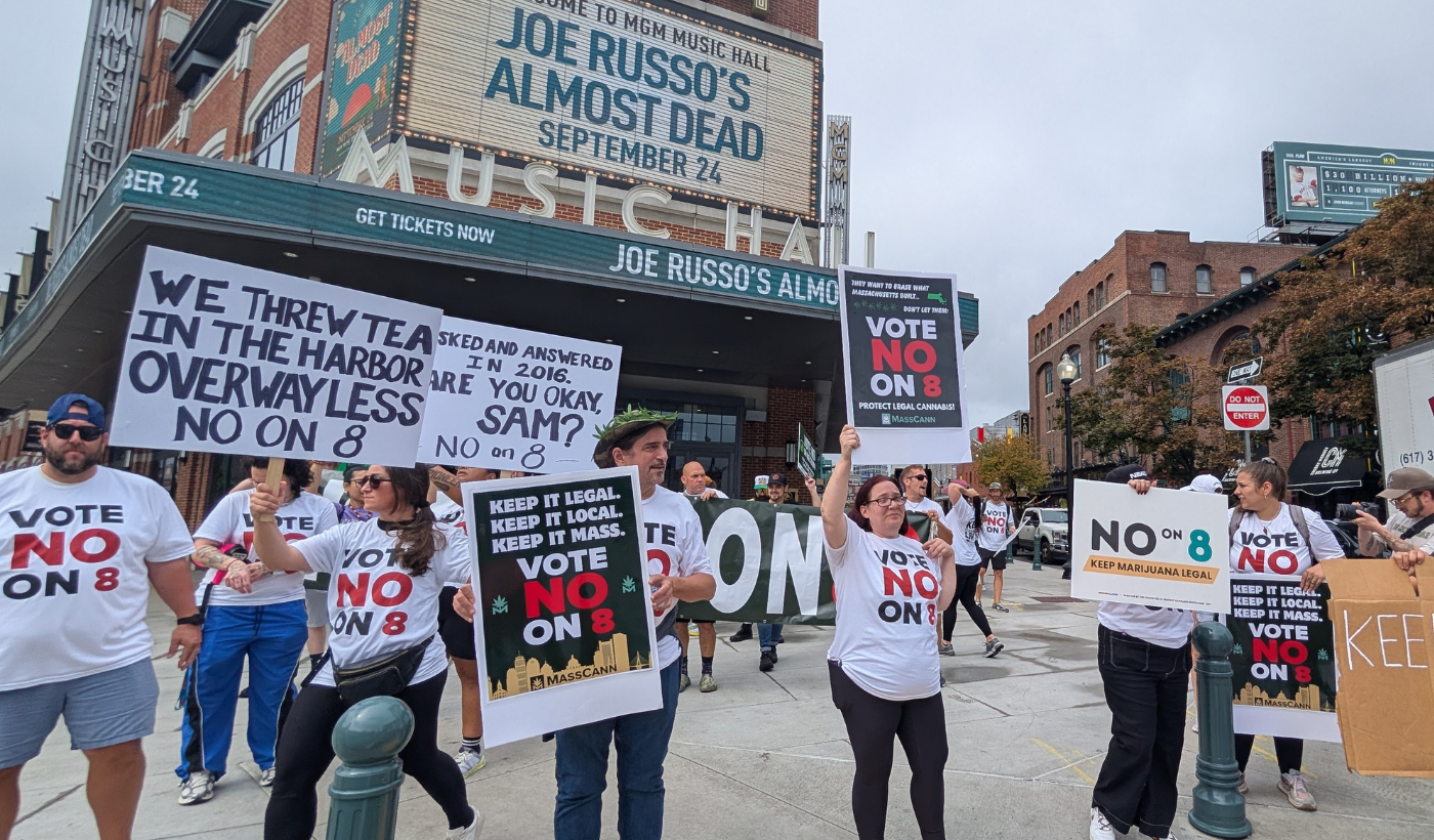 Pot Shots: ‘No On 8 Take It To The Streets’ Boston Rally