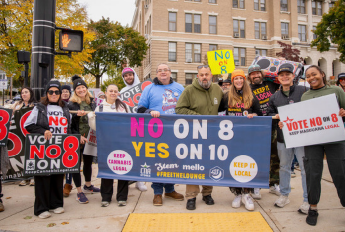 Pushing For ‘Yes On 10’ In Haverhill For Social Consumption